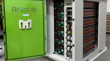 ReVolve battery unit repurposed from old EV cells in Australia